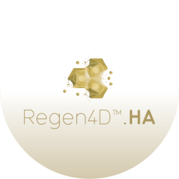 Regen4D facial serums with hyaluronic acid